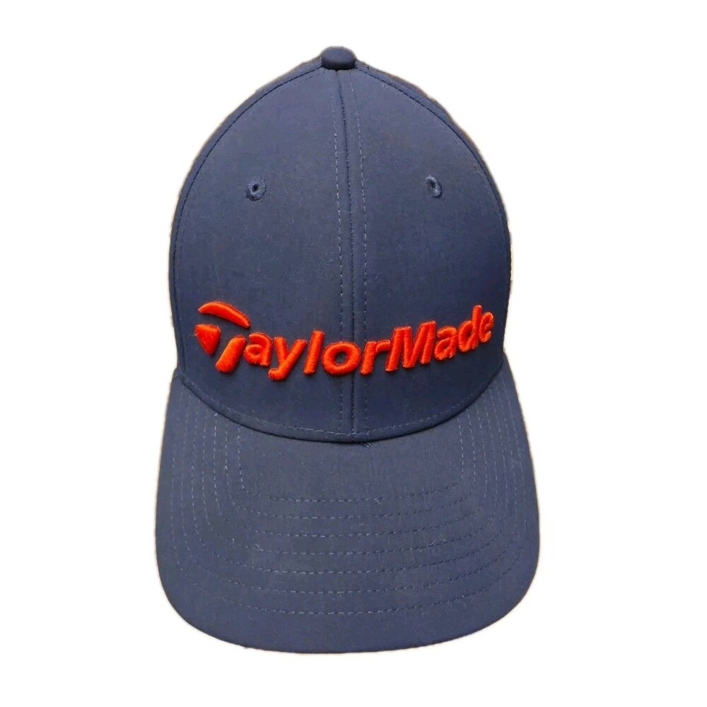 TaylorMade Golf Tour SIM TP5 Hat Blue Adjustable Hook & Loop Golf Hat